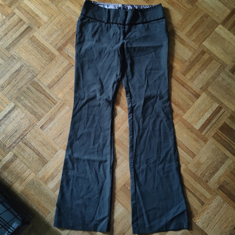 Stoosh Grey Straight Leg Slacks